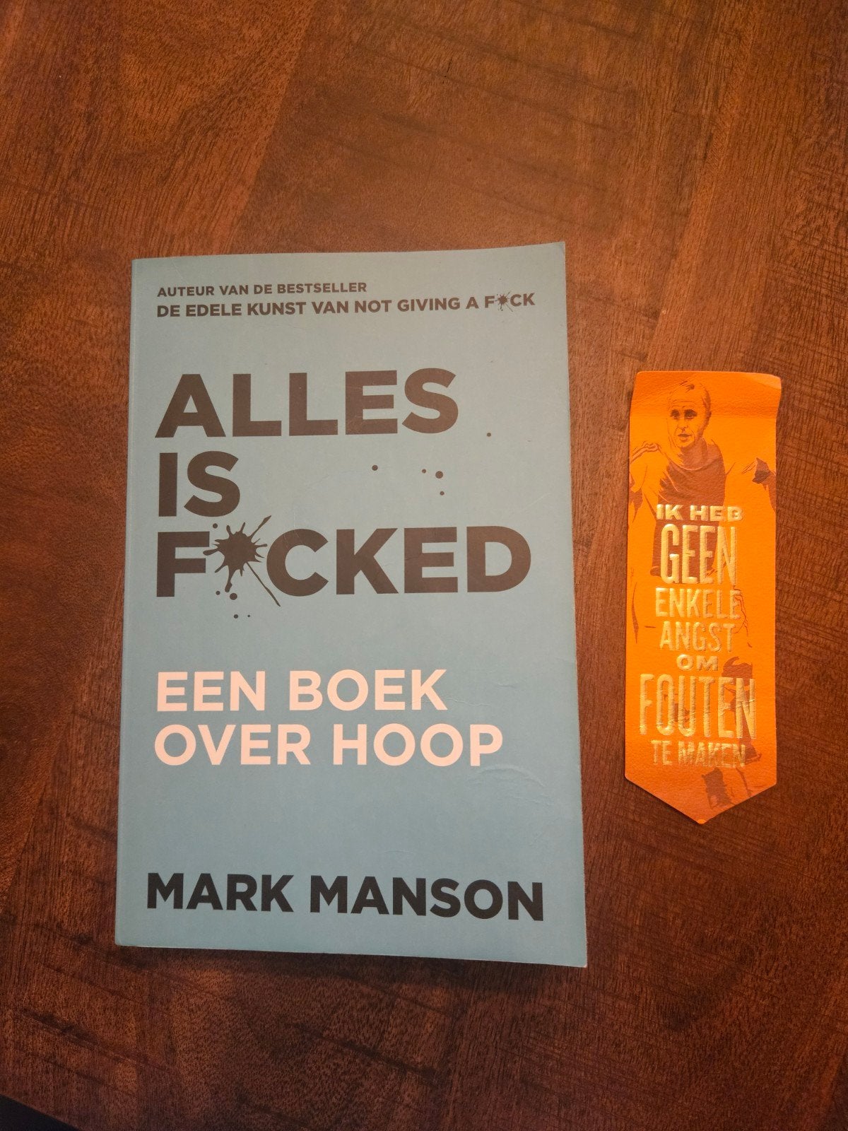 Mark Manson - Alles is f*cked, Mark Manson, Ophalen of Verzenden, Ontwikkelingspsychologie, Zo goed als nieuw