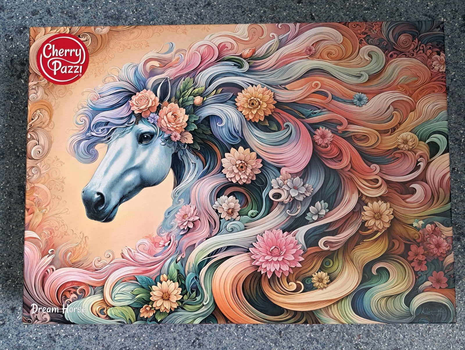 Cherry Pazzi  Dreamhorse, Ophalen, 500 t/m 1500 stukjes, Zo goed als nieuw, Legpuzzel