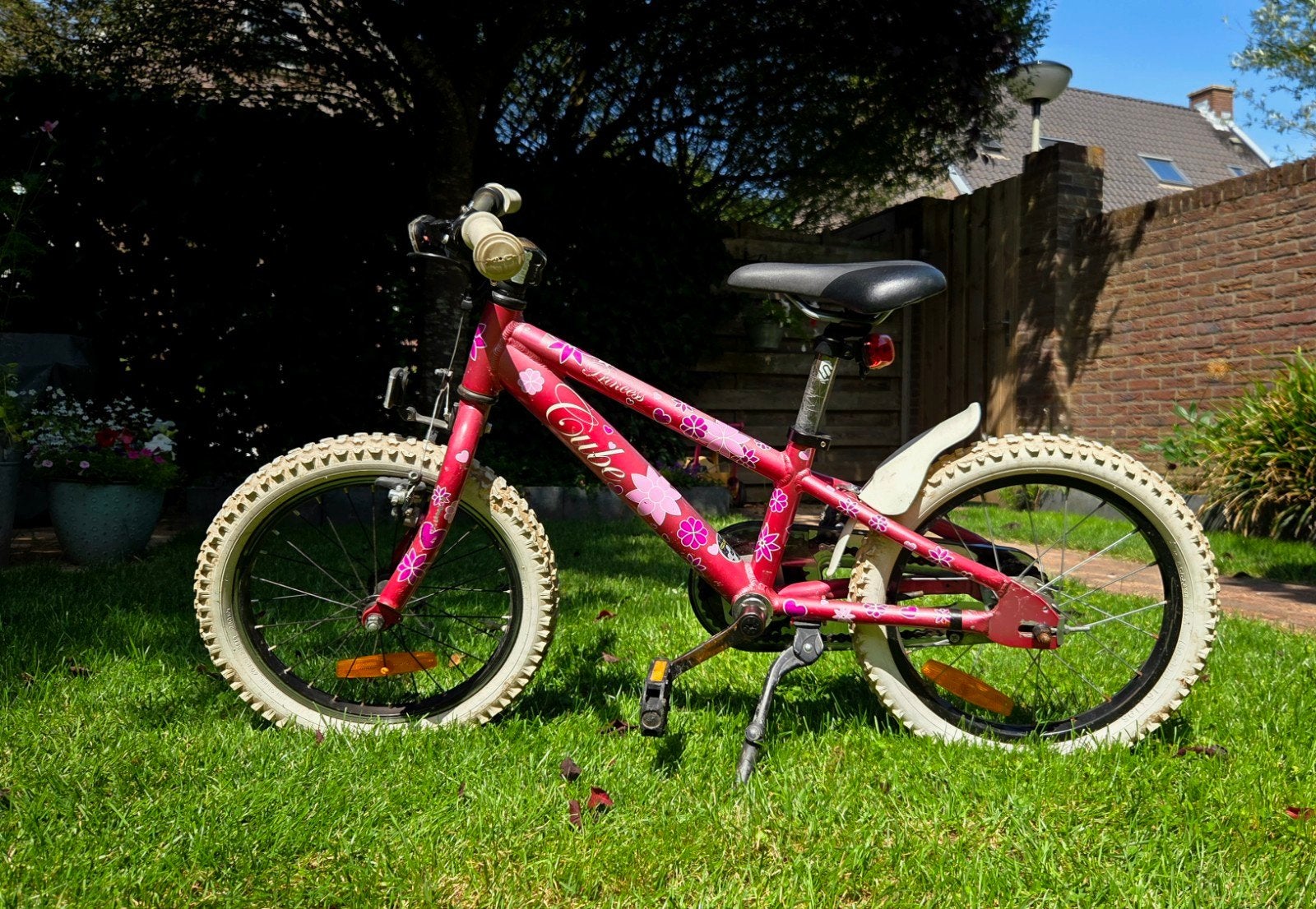 Cube princess 16 inch MTB / ATB, Ophalen, Terugtraprem, Gebruikt, Handrem