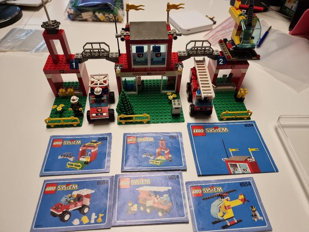 Lego 6554 Blaze brigade, Kinderen en Baby's, Speelgoed | Duplo en Lego, Ophalen of Verzenden, Gebruikt, Complete set, Lego