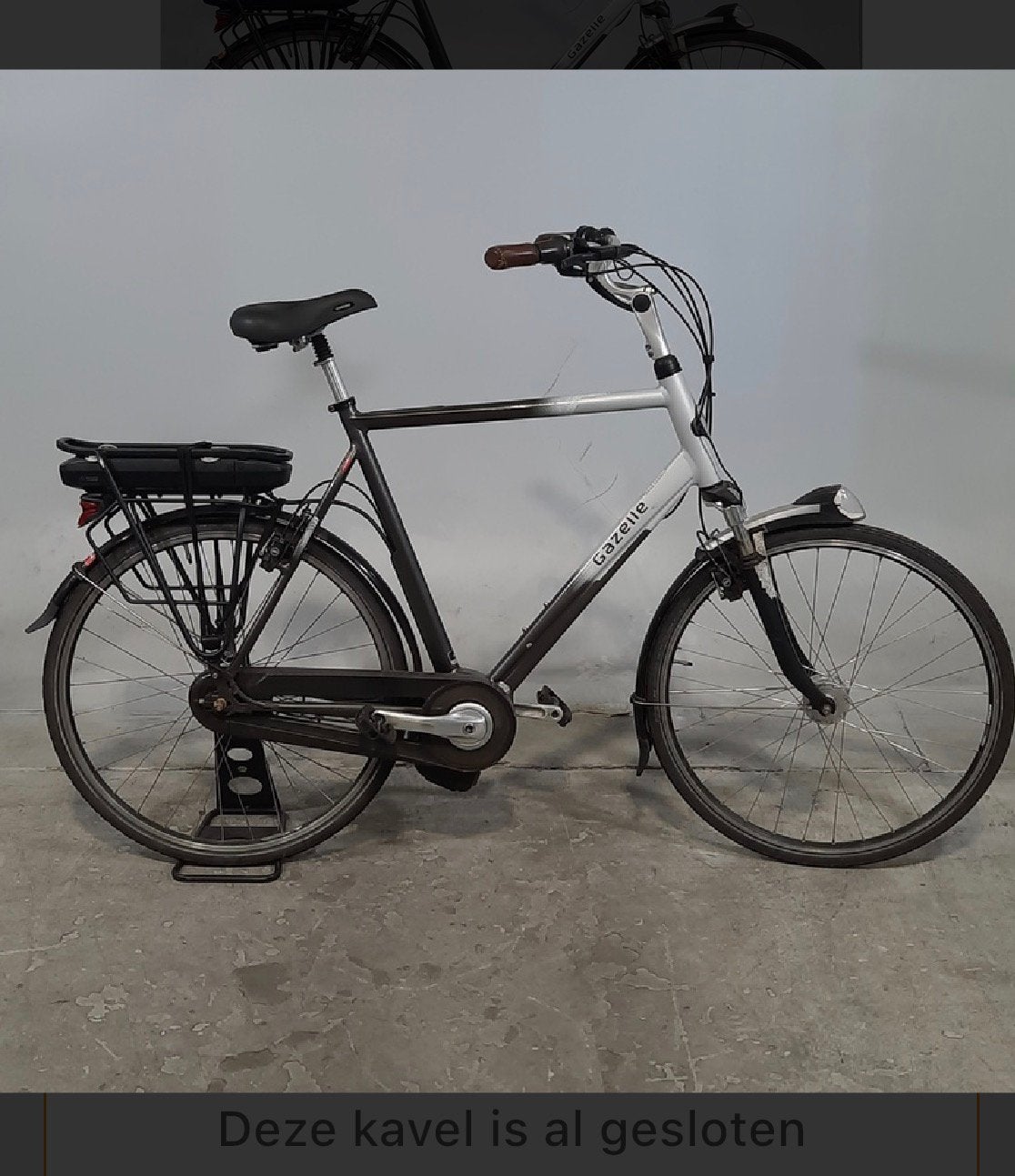 Elektronische herenfiets Gazelle Orange C8, Fietsen en Brommers, Fietsen | Heren | Herenfietsen, Ophalen, Zo goed als nieuw, Gazelle