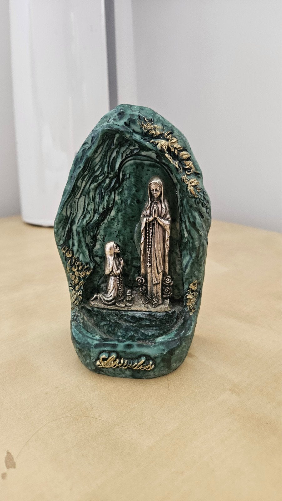 Lourdesgrot met Maria en Bernadette - 14cm, Ophalen of Verzenden