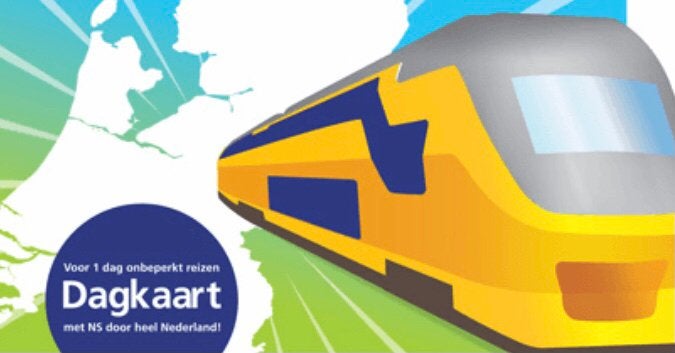 Ns dagkaart, Eén persoon, Trein, Algemeen kaartje