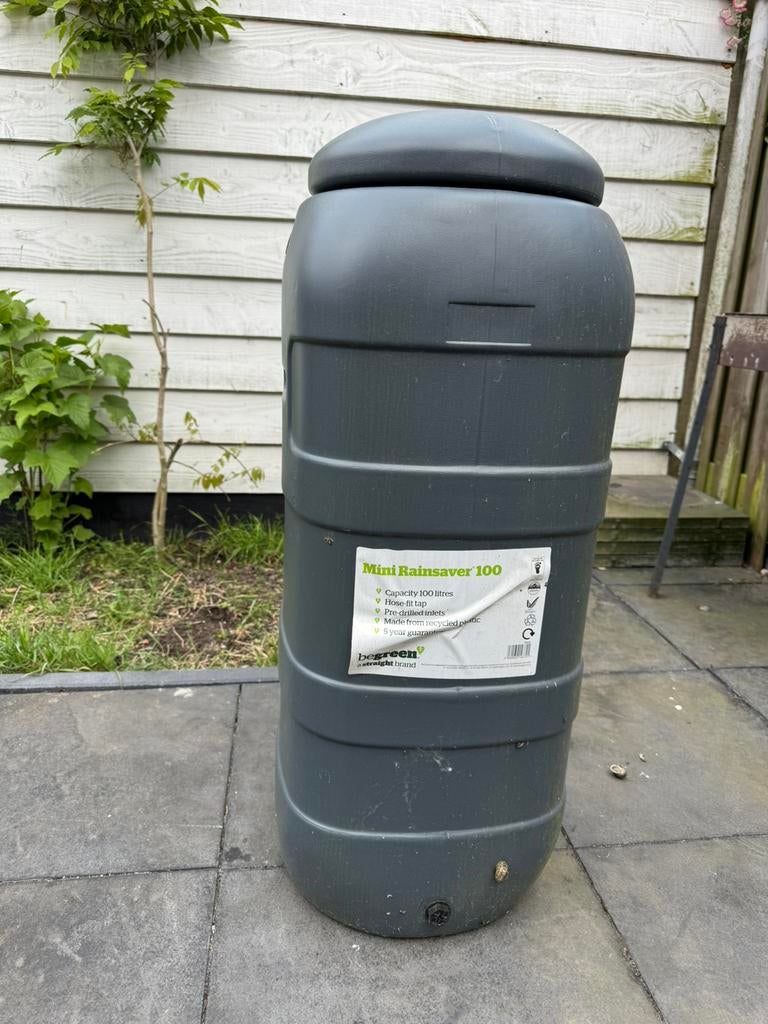 Nieuwe regenton 100L, Tuin en Terras, Regentonnen, Ophalen, Kunststof, Met kraantje, Nieuw