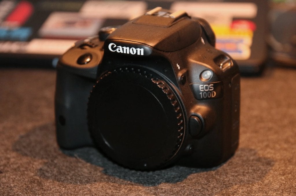 Canon EOS 100D DSLR body – 10.507 clicks – goede staat, Audio, Tv en Foto, Fotocamera's Digitaal, Gebruikt, Spiegelreflex, Verzenden