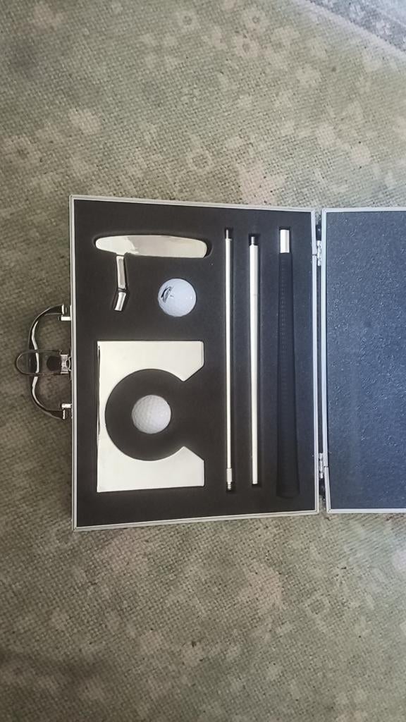 Golf putter set in koffer, Sport en Fitness, Ophalen of Verzenden