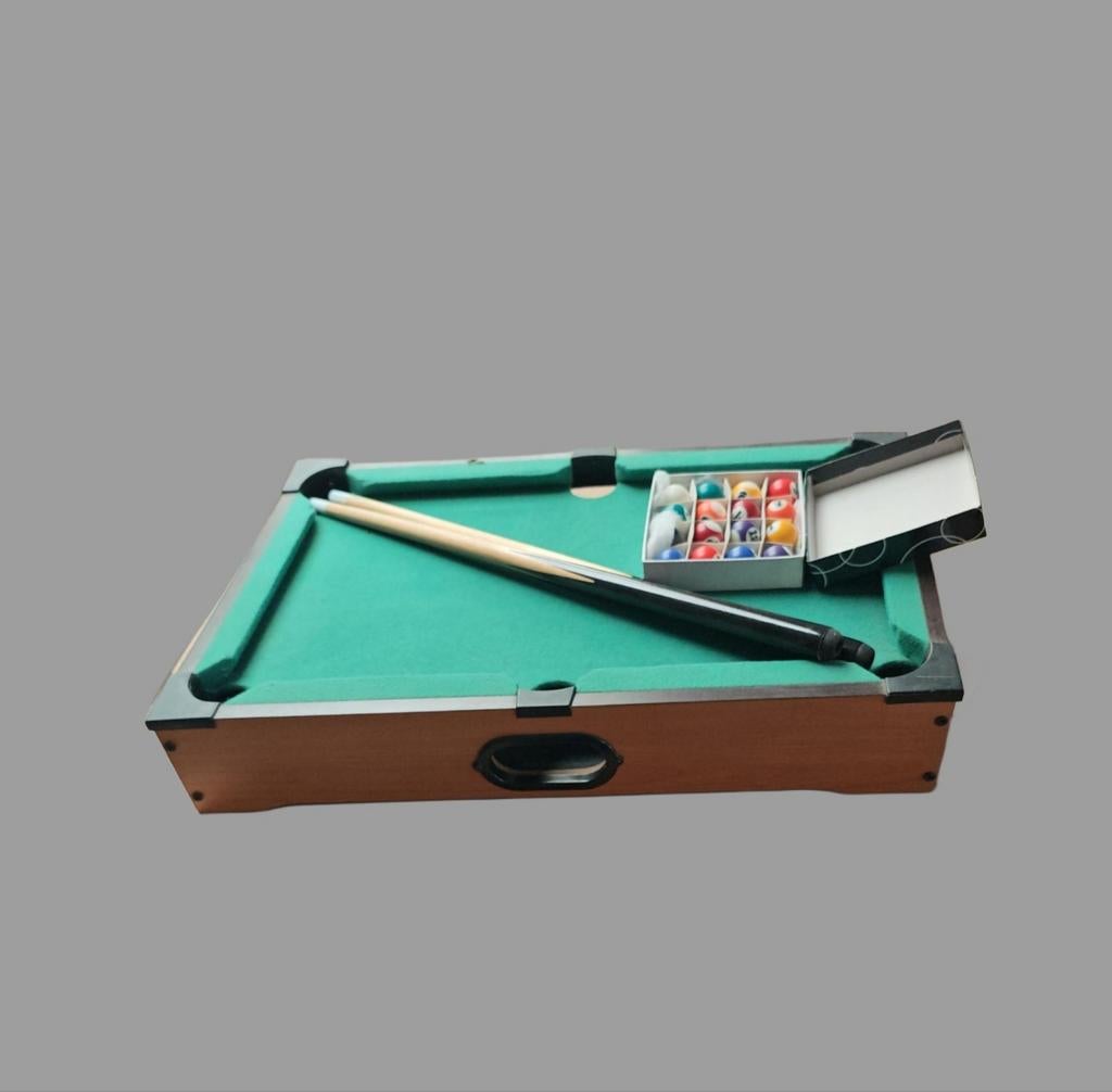 Compacte Pooltafel met Accessoires - Ideaal voor Thuis, Ophalen
