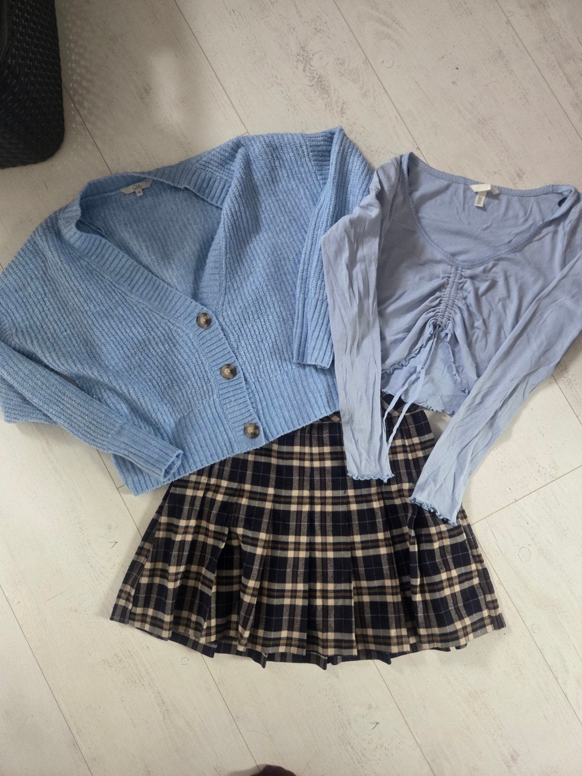 kleding set rok, trui en shirt, Ophalen of Verzenden, Zo goed als nieuw, Maat 38/40 (M)