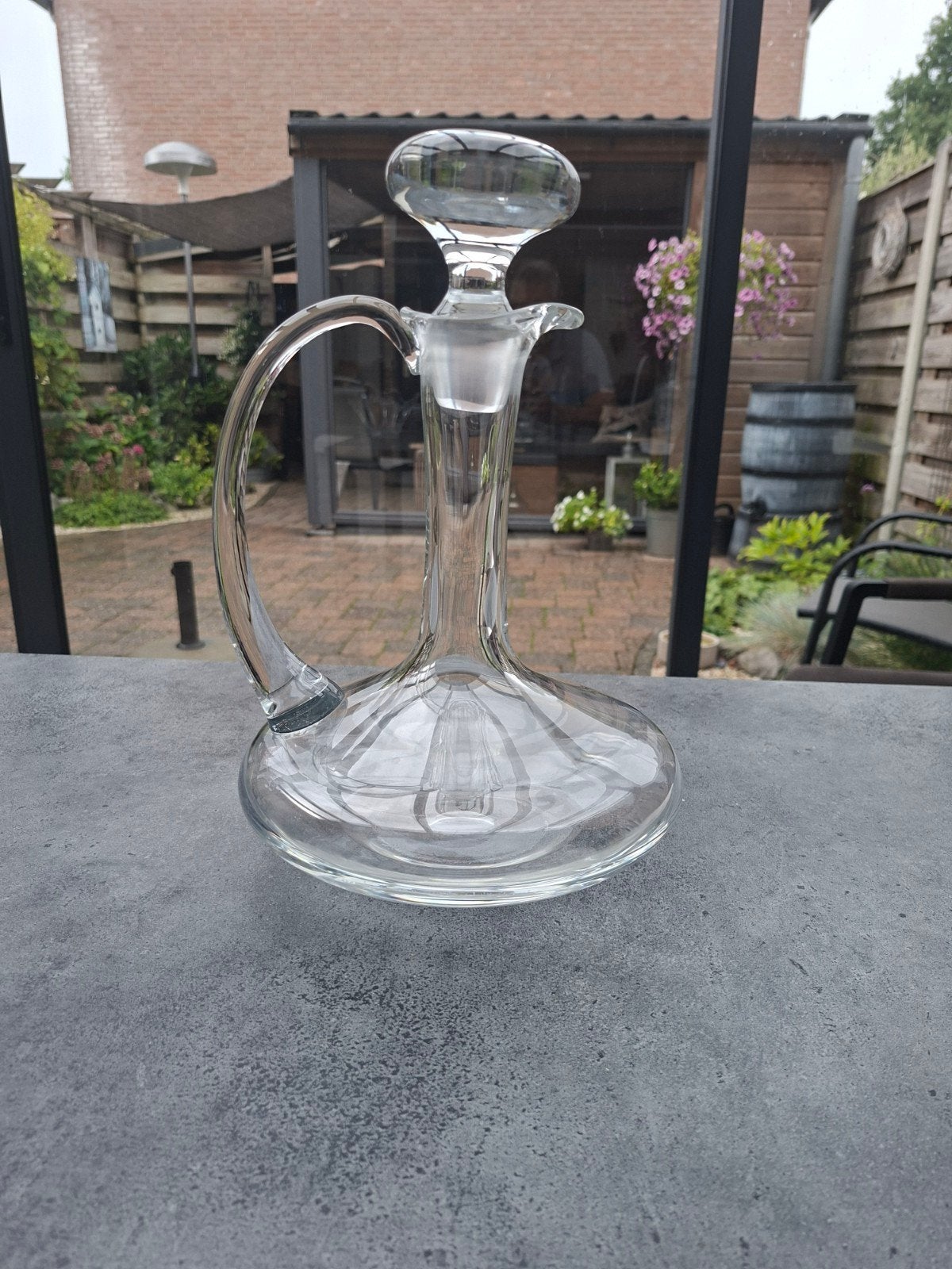 Glazen karaf met stop - Elegant en functioneel, Ophalen