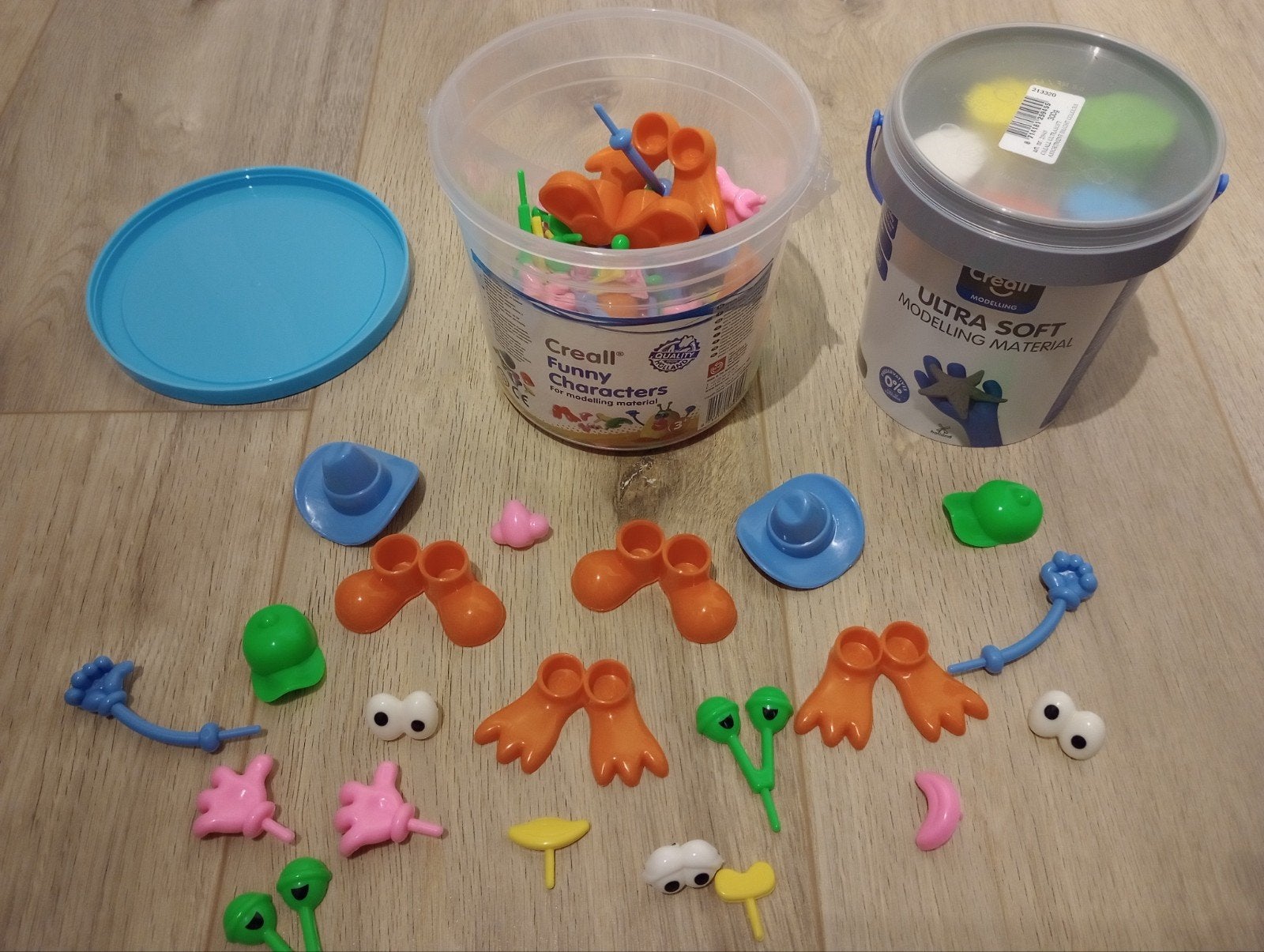 Creall Funny Characters & Ultra Soft Klei Set  NIEUW, Ophalen of Verzenden, Nieuw, Knutselen