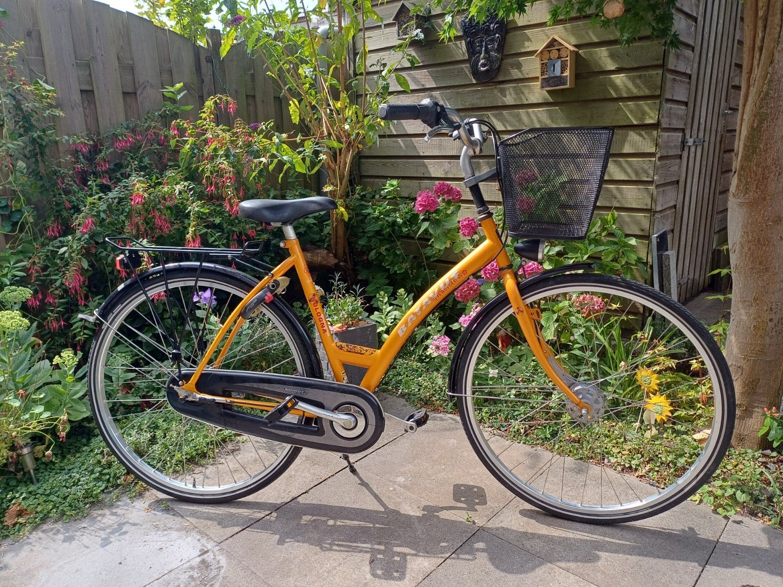 Batavus bologna damesfiets 28 inch, 53cm, 3 versnellingen, Ophalen, Gebruikt, Versnellingen, Batavus bologna