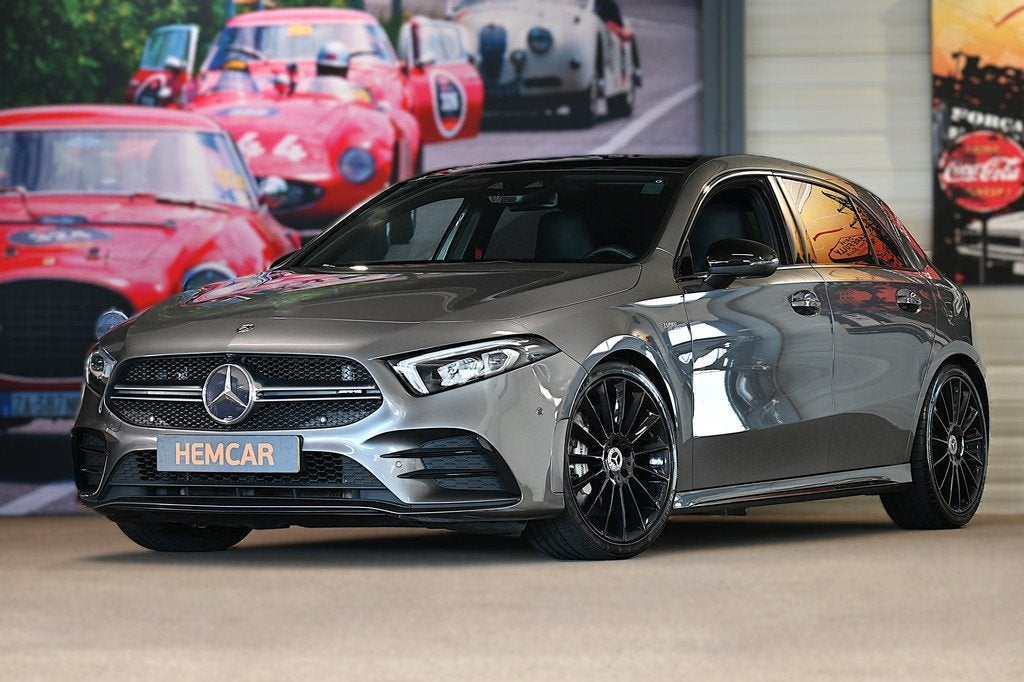 Mercedes-Benz A-Klasse AMG 35 4MATIC Advantage (bj 2020), Auto's, Mercedes-Benz, Bedrijf, Te koop, A-Klasse, 4x4, ABS, Achteruitrijcamera