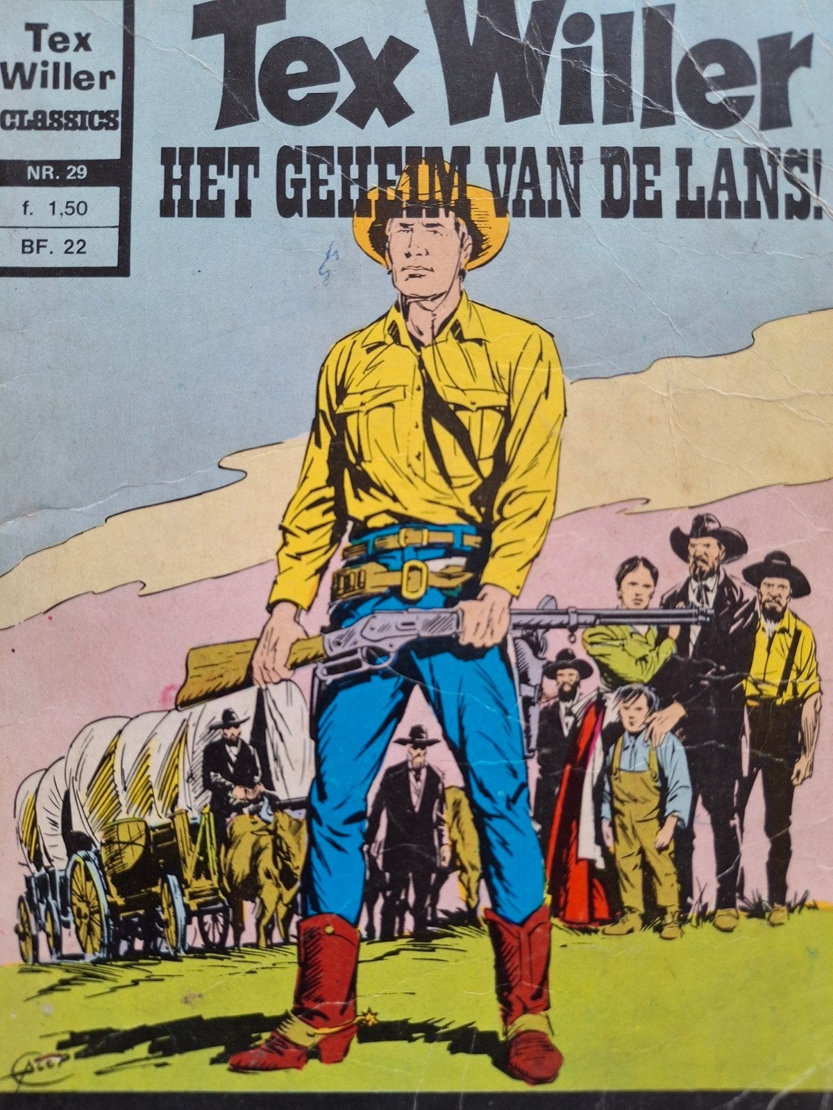 Tex Willer Het geheim van de lans! Apache indiaan Cochise, Boeken, Eén stripboek, Ophalen of Verzenden, Gelezen