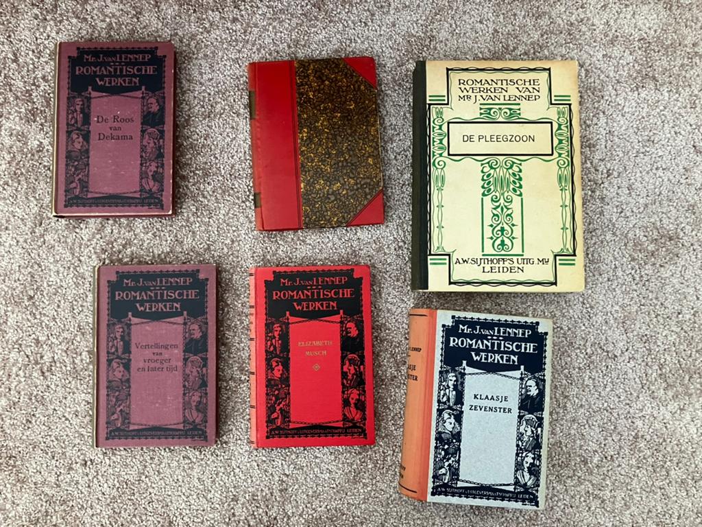 6 boeken van Mr. J. Van Lennep, Ophalen of Verzenden, Gelezen, Nederland