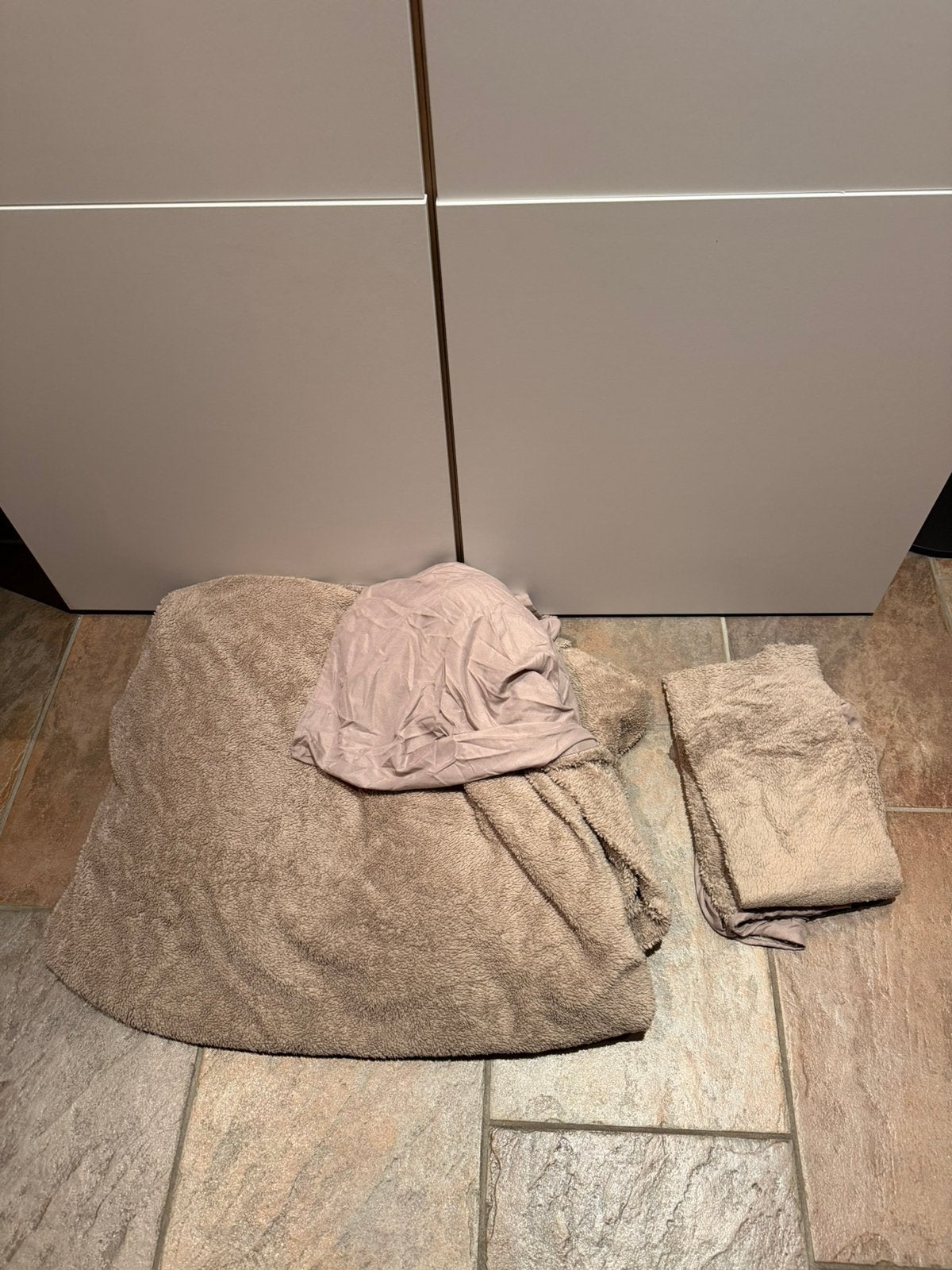Teddystof beddengoed, Ophalen, Zo goed als nieuw, Tweepersoons, Dekbedovertrek