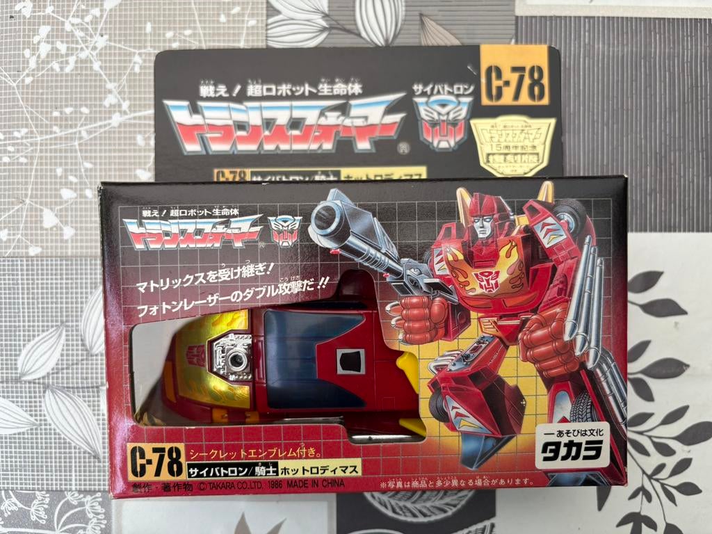 Transformers G1 C-78 Takara reissue MIB, G1, Ophalen of Verzenden, Zo goed als nieuw, Autobots