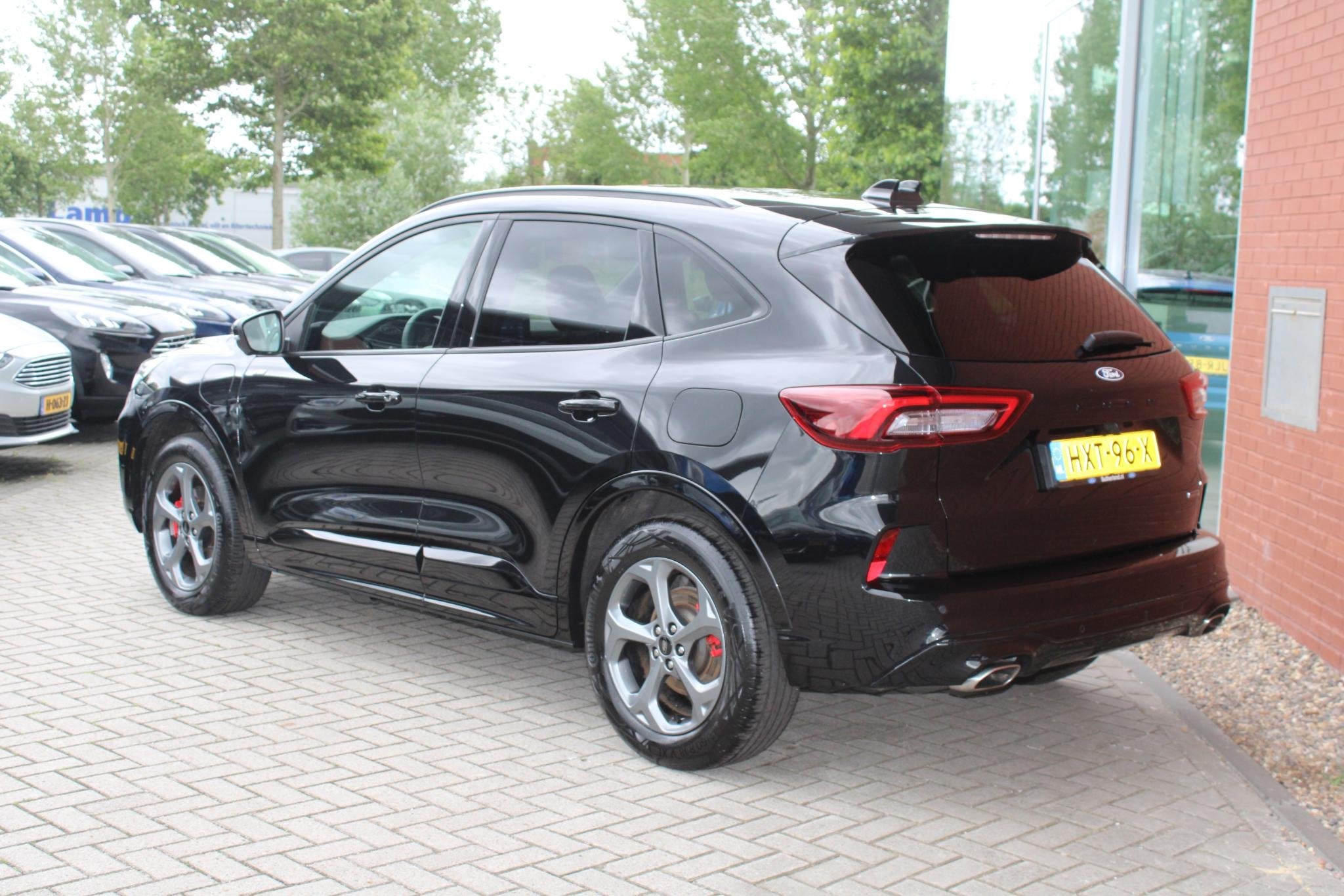 Ford Kuga 2.5 PHEV ST-Line X | Trekhaak | Winterpack | AGR s, Auto's, Ford, 14 kWh, Gebruikt, Leder en Stof, Zwart