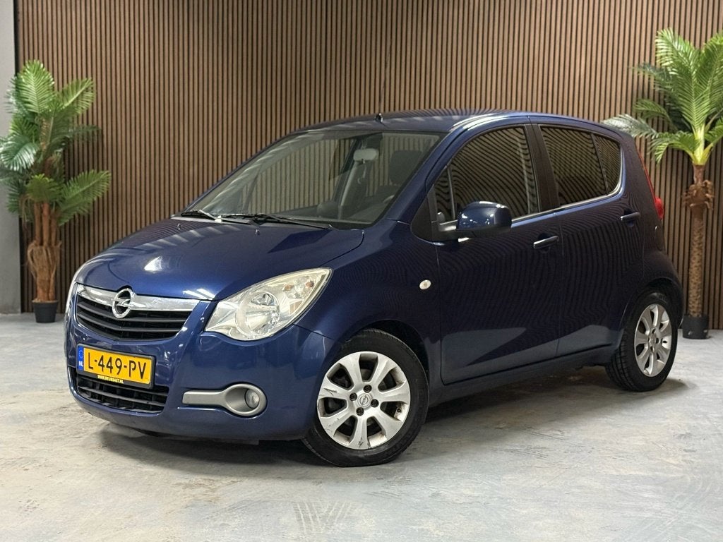 Opel Agila 1.2 Edition (bj 2009, automaat), Auto's, Opel, Bedrijf, Te koop, Agila, ABS, Airbags, Airconditioning, Alarm, Boordcomputer