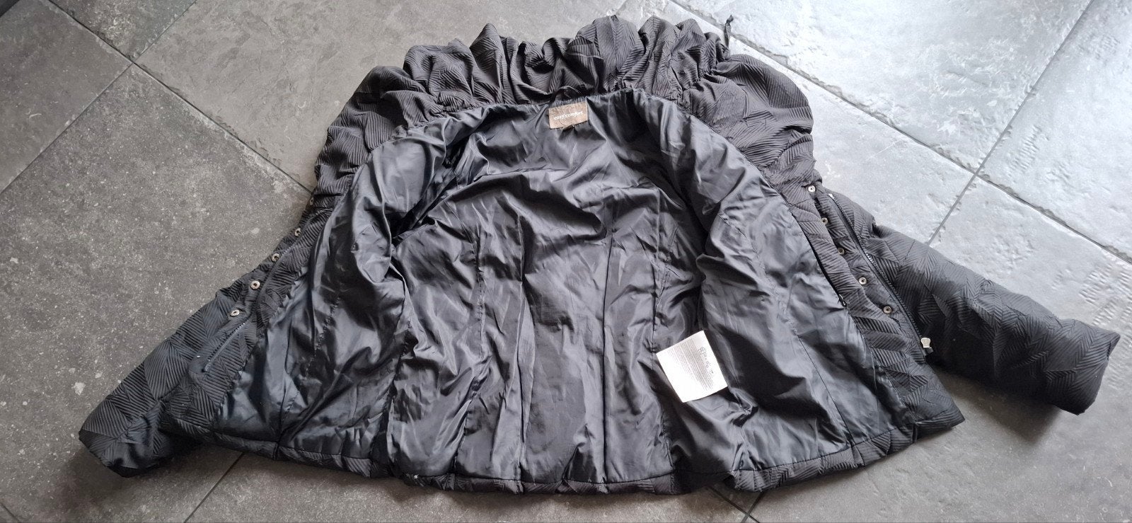 Mooie warme EASY COMFORT donsjas, Kleding | Dames, Maat 38/40 (M), Verzenden, Grijs, Gedragen