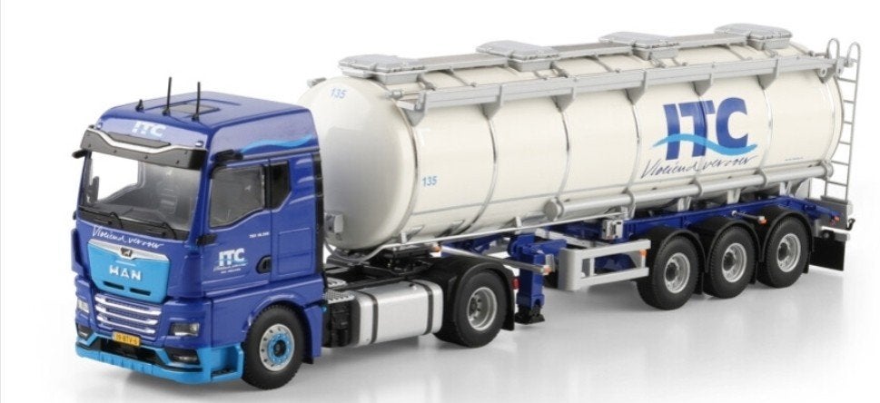 WSI MAN TGX + TANK TRAILER - ITC HOLLAND TRANSPORT