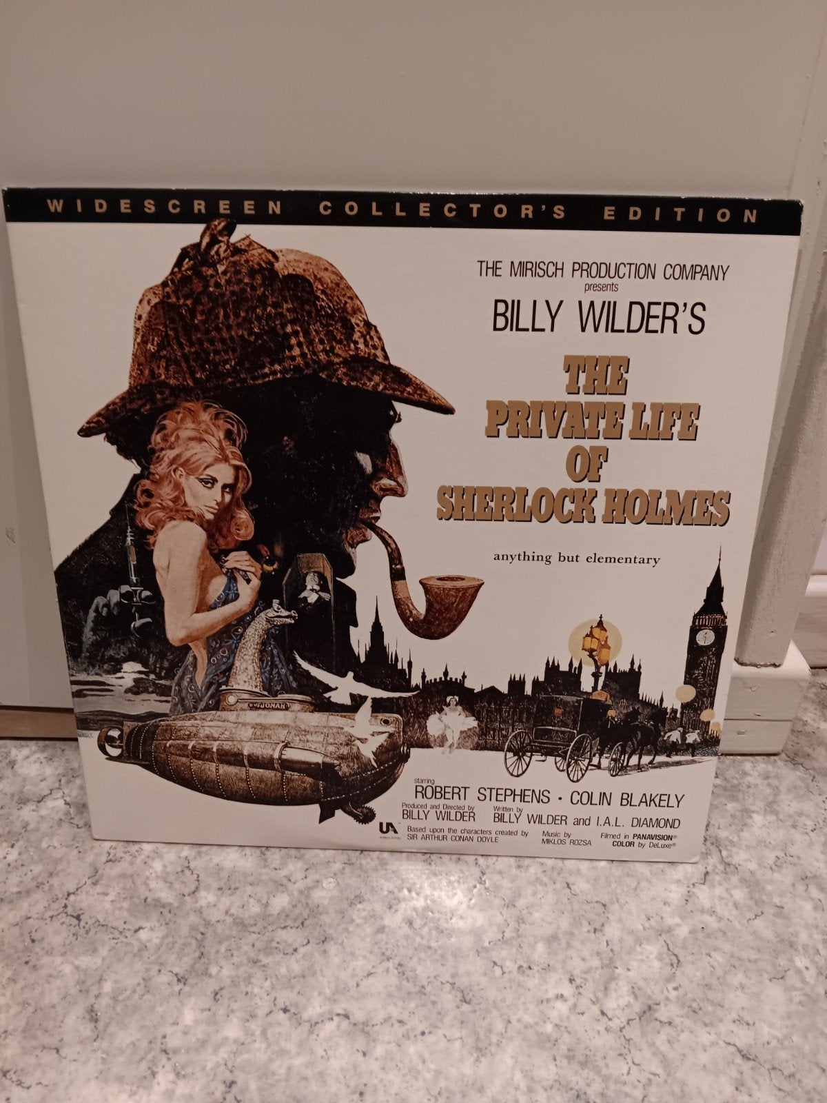 Laserdisc the private life of sherlock holmes, Ophalen of Verzenden, Zo goed als nieuw