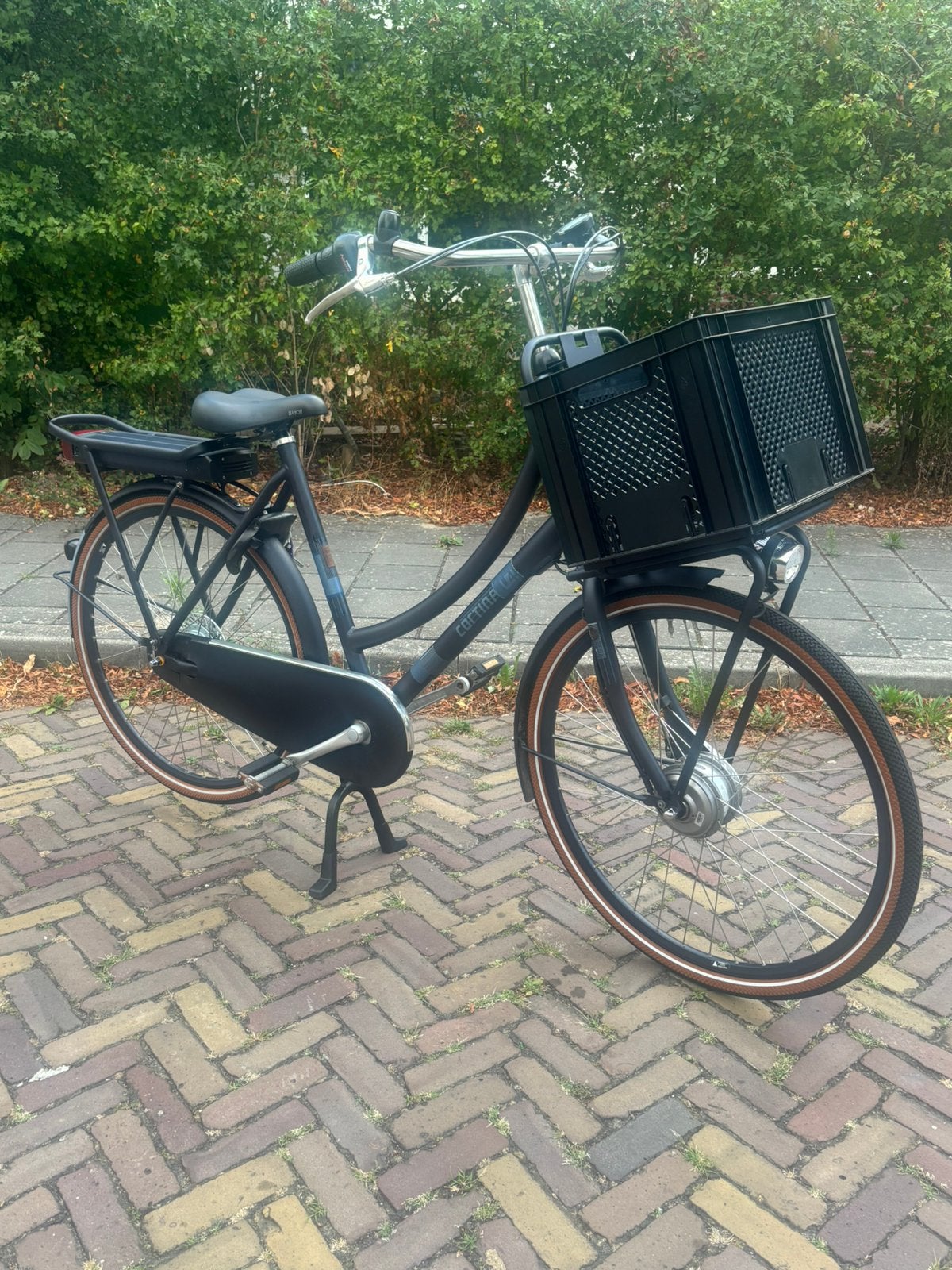 zgoh cortina eu4 transport fiets 36v 400 wh accu 4257 km, Fietsen en Brommers, Elektrische fietsen, Ophalen, Gebruikt, Cortina
