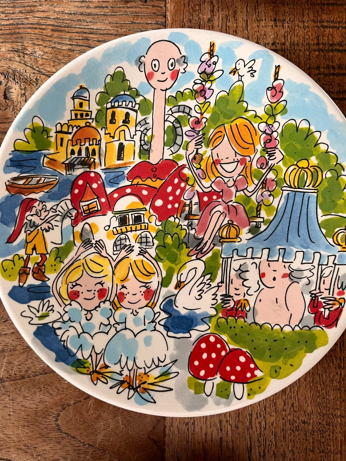 Blond Amsterdam bord efteling, Ophalen of Verzenden, Nieuw, Overige typen