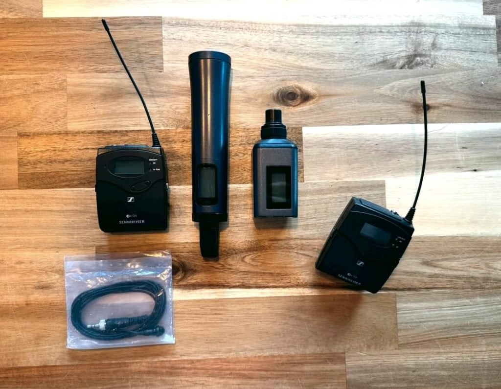 Sennheiser EW 100 G4 A-band draadloze microfoonset, Muziek en Instrumenten, Microfoons, Ophalen of Verzenden, Zo goed als nieuw