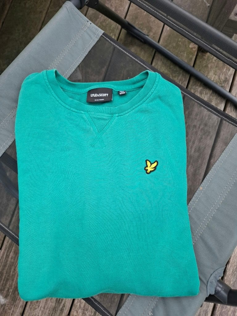 Lyle & Scott groene trui 164, Kinderen en Baby's, Gebruikt, Trui of Vest, Lyle & Scott, Ophalen of Verzenden