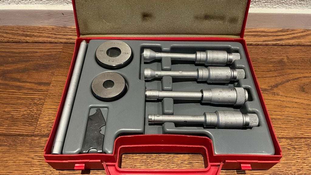 Helios 10-20mm 0,002mm 3 punts binnen micrometer, -, Helios, Ophalen of Verzenden, Zo goed als nieuw