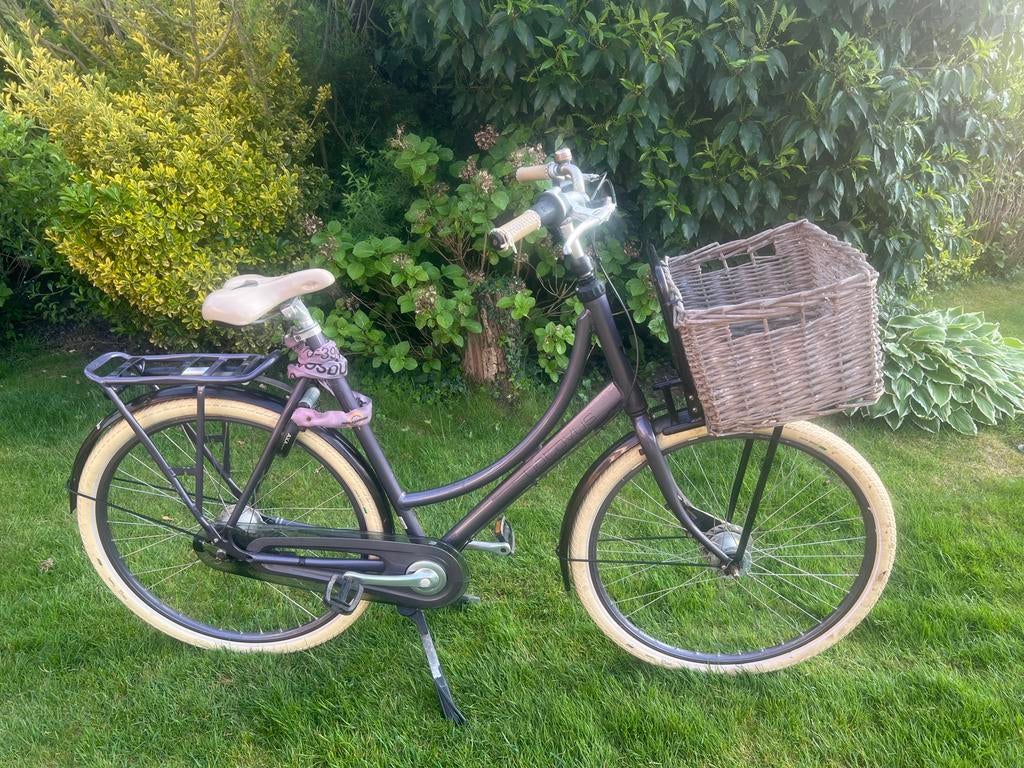 Batavus Diva Plus 28 inch Damesfiets - Maat 62 Paars, 56 cm of meer, Ophalen, Gebruikt, Batavus