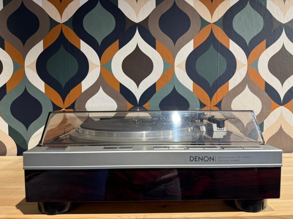 Denon DP-47F, zéér mooi, servicebeurt, DL-160!, met garantie, Contact@vintageaudiobreda.nl, Automatisch, Zo goed als nieuw, Platenspeler