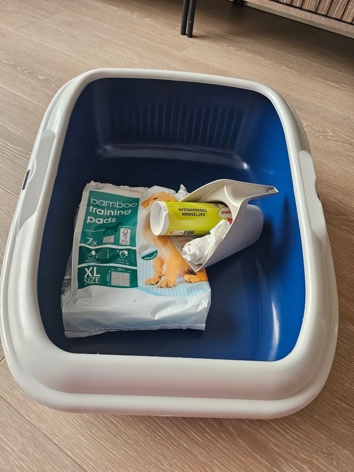 Open kattenbak extra ruim zgan!, Ophalen, Zo goed als nieuw