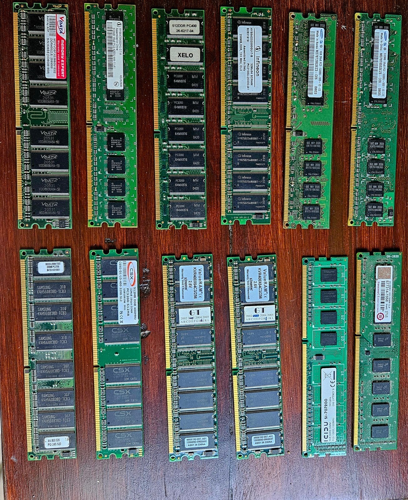 Diverse RAM Geheugenmodules - DDR, DDR2, DDR3, DDR4, Overige soorten, Server, Ophalen of Verzenden, Verschillende snelheden