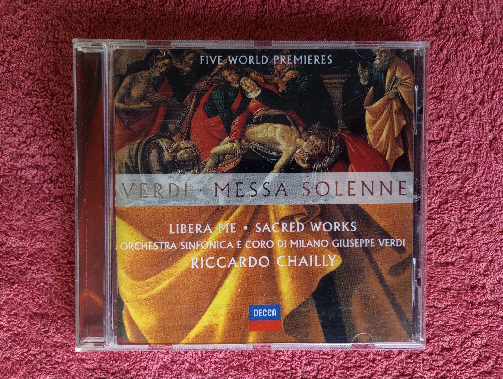Verdi Missa Solenne - Riccardo Chailly, Gebruikt, Met libretto, Ophalen of Verzenden, Romantiek