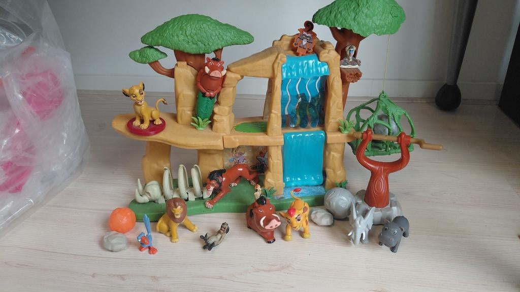 Speelset lion king Disney, Ophalen of Verzenden, Zo goed als nieuw