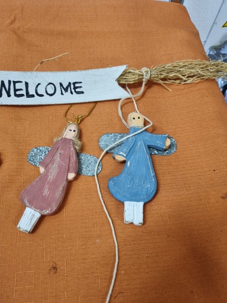 engelen hanger welkom [b294], Ophalen of Verzenden, 'T Olde Gre-j, Info@toldegrej.nl, Endepoelstraat 20f Didam