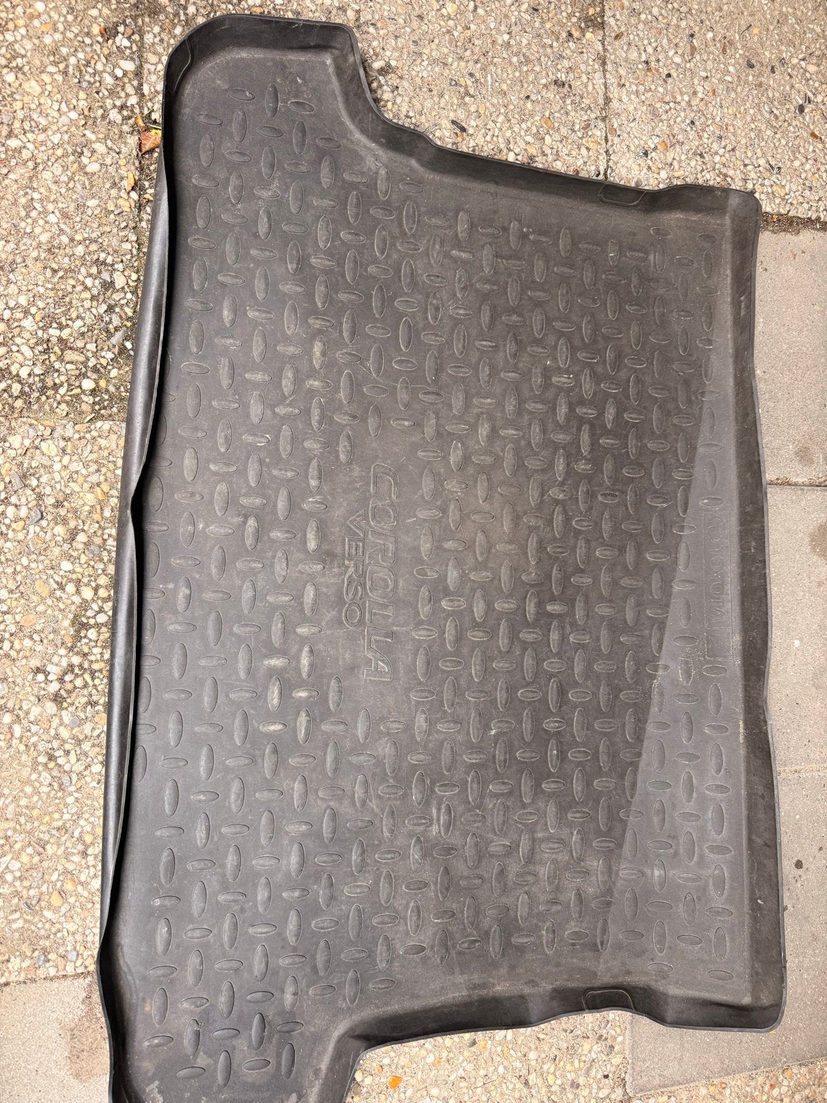 Rubberen kofferbakmat Toyota Corolla Verso, Ophalen of Verzenden, Gebruikt