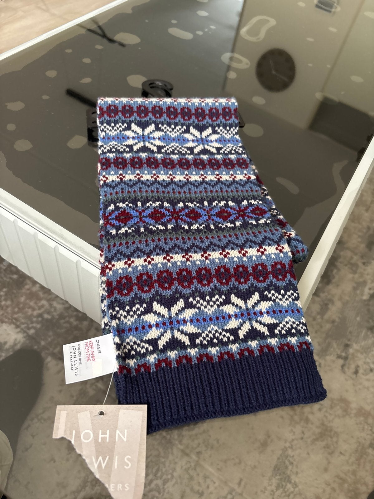 Nieuwe John Lewis jongens sjaal - Warm en stijlvol, Ophalen of Verzenden, Nieuw, Jongen, Sjaal