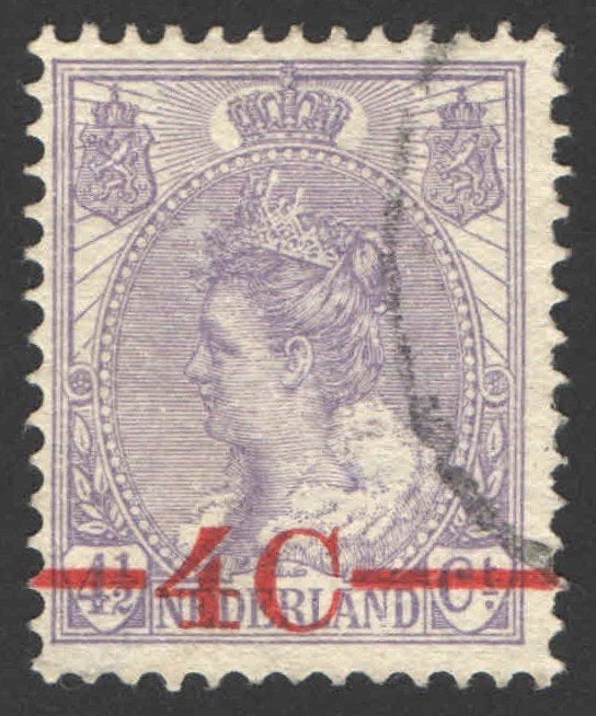 Nederland NVPH nr 106 gestempeld Opruimingsuitgifte 1921, Postzegels en Munten, Postzegels | Nederland, Ophalen of Verzenden, T/m 1940