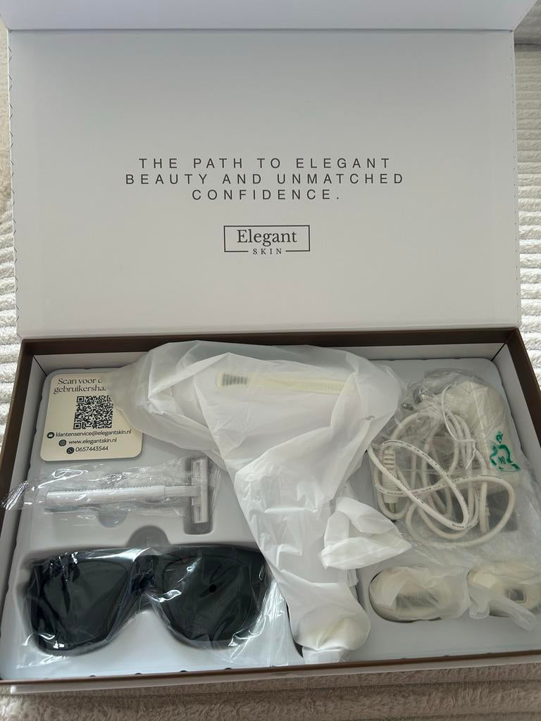 Elegant Skin IPL Laser Ontharing Apparaat -Zo goed als nieuw, Witgoed en Apparatuur, Ophalen of Verzenden, Zo goed als nieuw, Scheren en Epileren