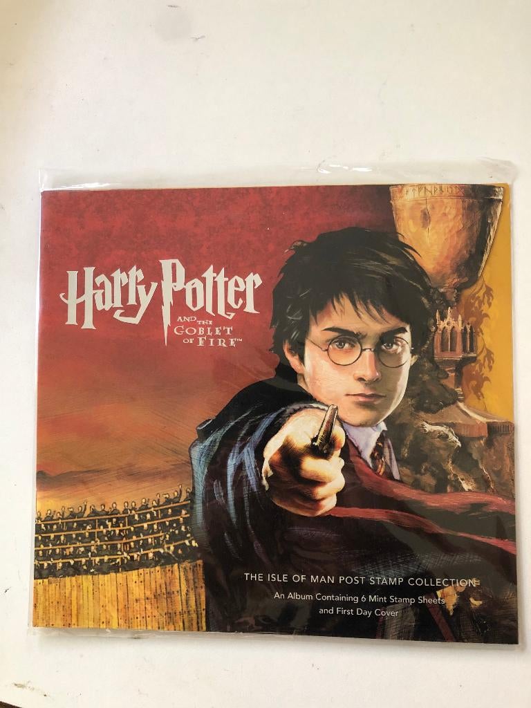 harry potter postzegelset  6 vel en een firstday cover, Ophalen of Verzenden, Nieuw, Overige typen
