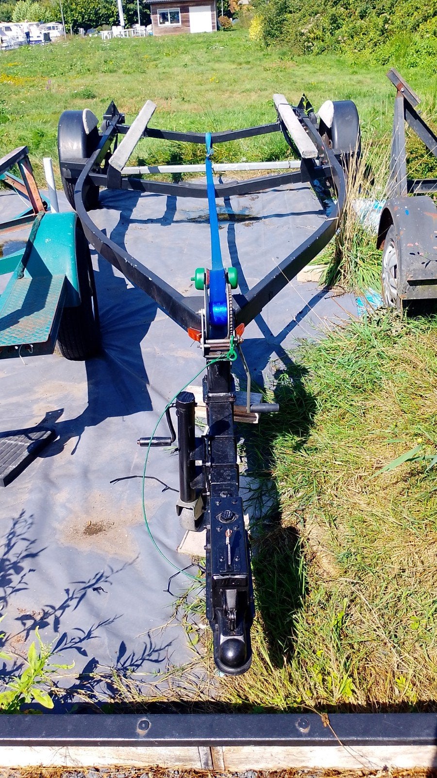 stalling trailer 5/6meter lang zware as ., Ophalen