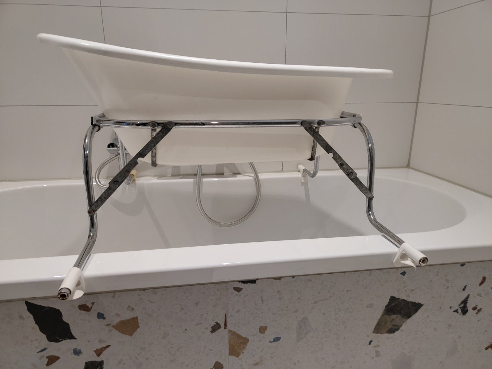 babybad zelf plug kopen voor 3 euro, Gebruikt, Minder dan 100 cm, Hout, Ophalen