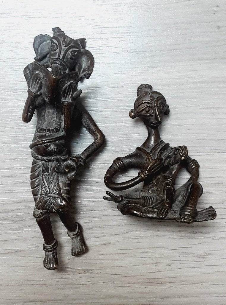 2 bronzen beelden, Verzenden