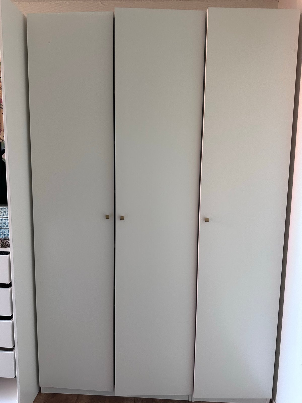 PAX kast met deuren, planken en draadmanden, Ophalen, Gebruikt, 200 cm of meer, 150 tot 200 cm