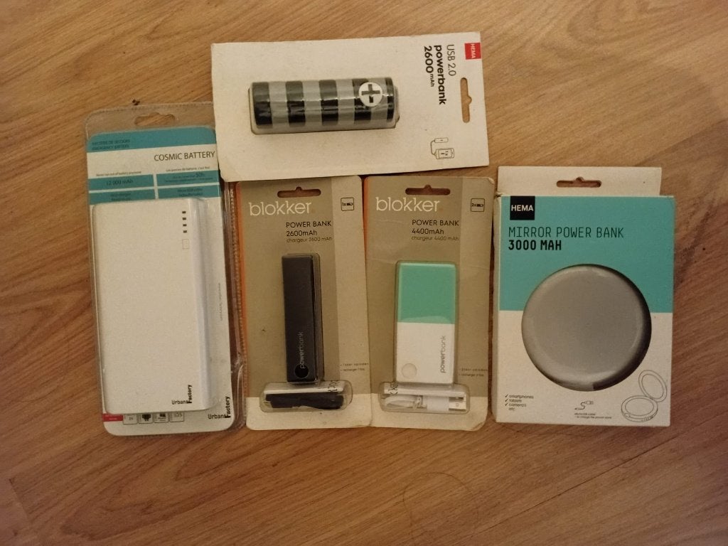 powerbanks, Telecommunicatie, Ophalen, Nieuw