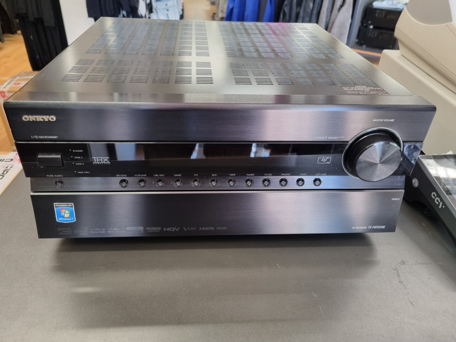 Onkyo TX-NR5008 AV Receiver - Topmodel met THX Ultra2 Plus, ///, //, Ophalen of Verzenden, Zo goed als nieuw