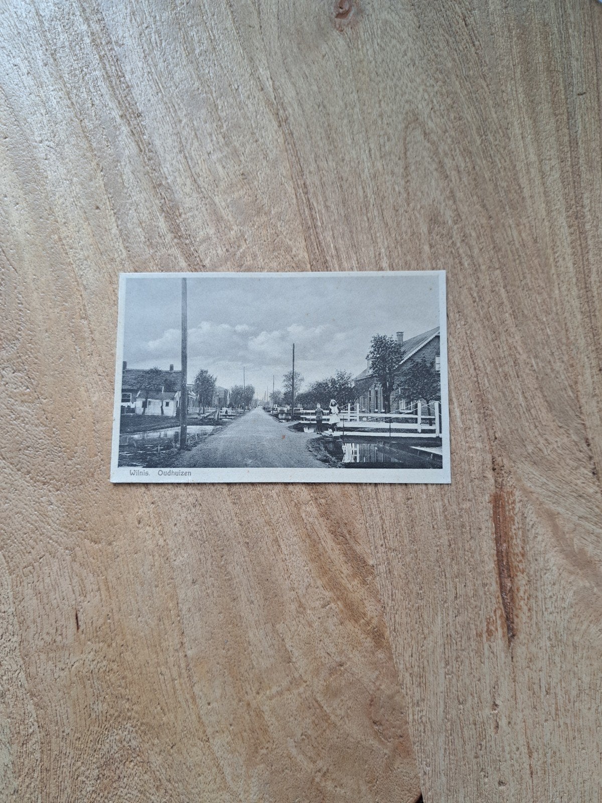 oude ansichtkaart wilnis, Verzamelen, Ophalen of Verzenden