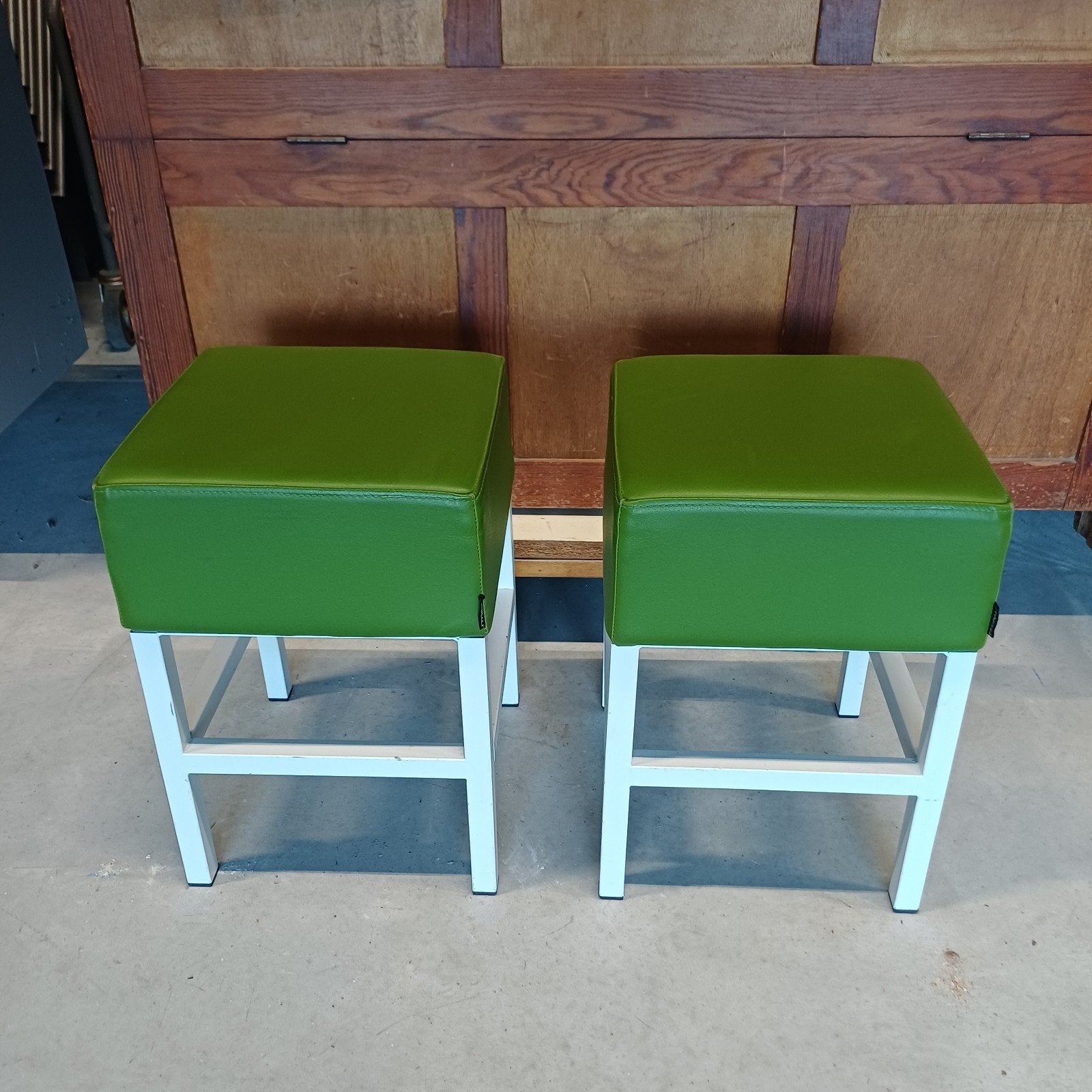 3 x design krukken, Ophalen, Gebruikt, Hout